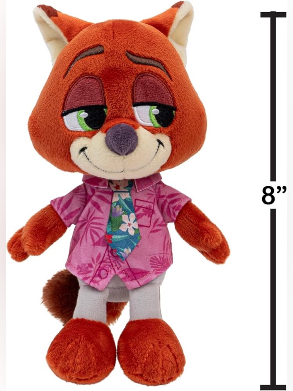 NWT Disney’s Zootopia 2 8” Plush Nick Wilde - Picture 2 of 6